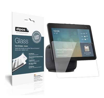 dipos I 2X Pellicola Protettiva Compatibile con Echo Show 10 (3. Generation) Protezione Vetro Flessibile 9H