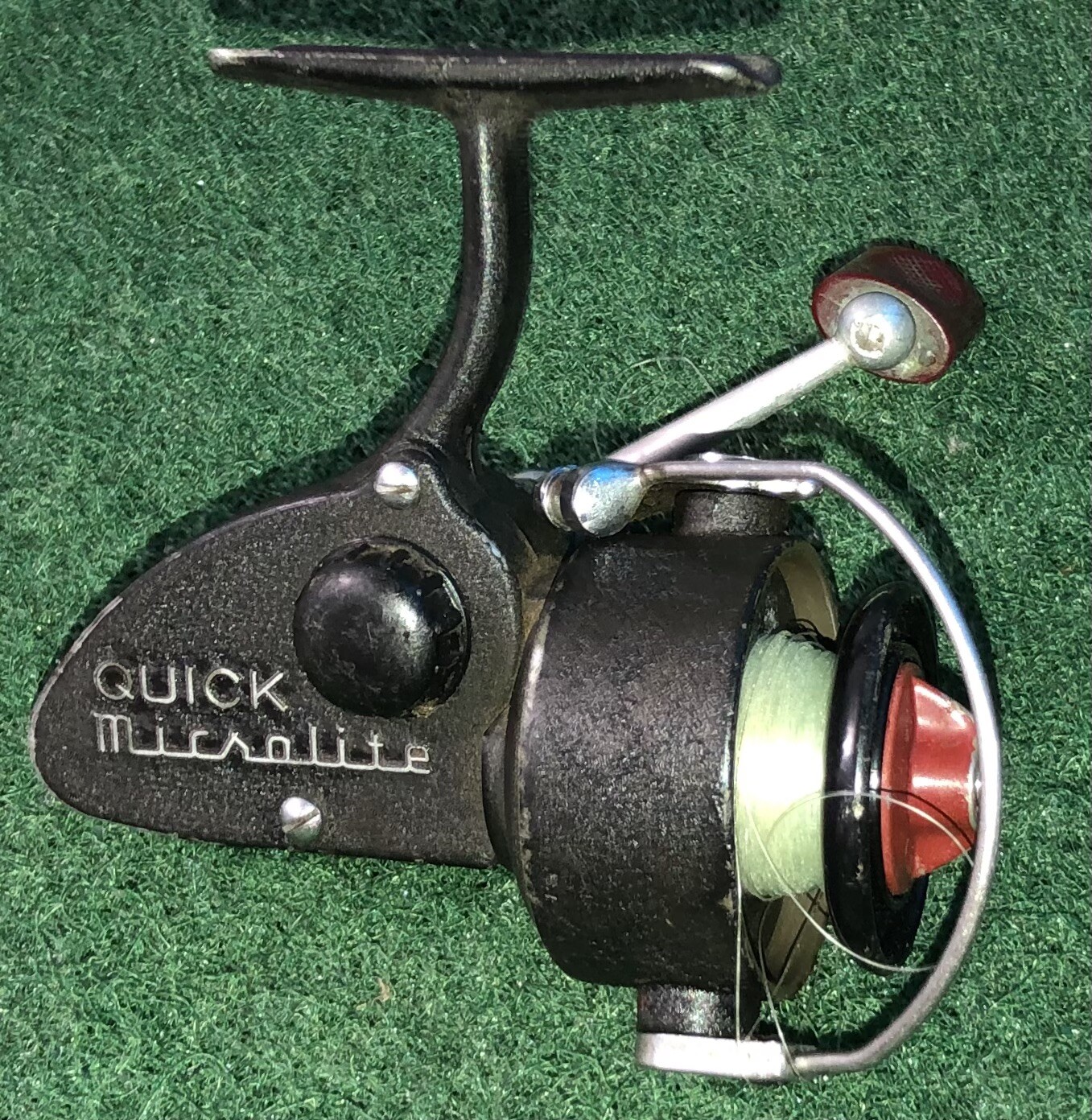 DAM QUICK MICROLITE SPINNING FISHING REEL, Vintage Working Reel West Germany eBay