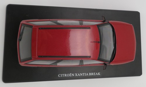 HACHETTE 1/24 CITROEN XANTIA BREAK ROUGE GRENAT 1993 IN BLISTER BOX - Photo 5 sur 6