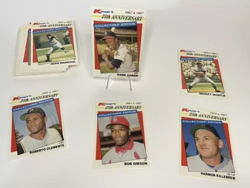 1987 Topps Kmart Stars of the Decade Complete Set