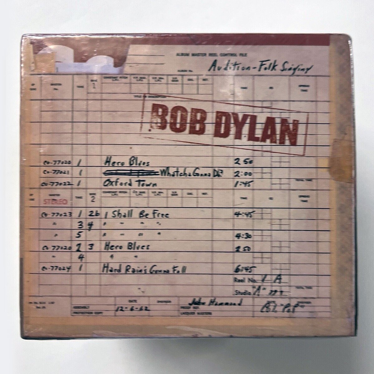 Bob Dylan Limited Edition 16 SACD Box Set Multichannel Remastered