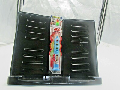 Disney Firefly Star Wars Ready Go Light-up Soft Toothbrush with Suction Cup New