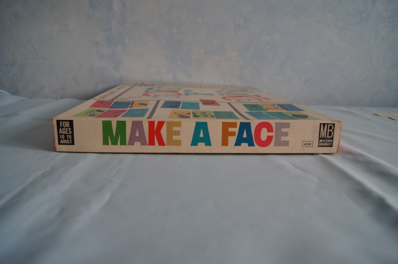 Make A Face board game vintage 1962 Milton Bradley Celebrities