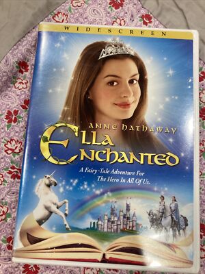 Ella Enchanted Widescreen VG w/Case, Artwork Ephemera