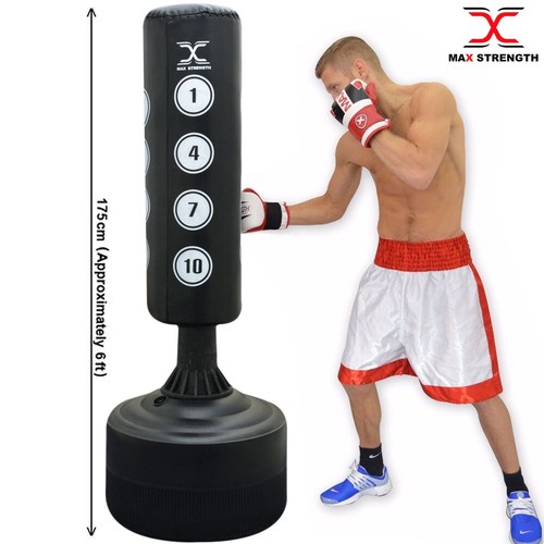 Free Standing Boxing Punching Bag Stand Kick Heavy MMA Martial Art Training - Picture 96 of 178
