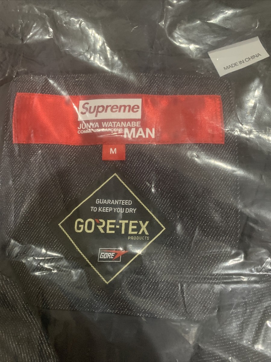 Supreme Junya Watanabe Comme Des Garcons Man GORE TEX Denim Parka