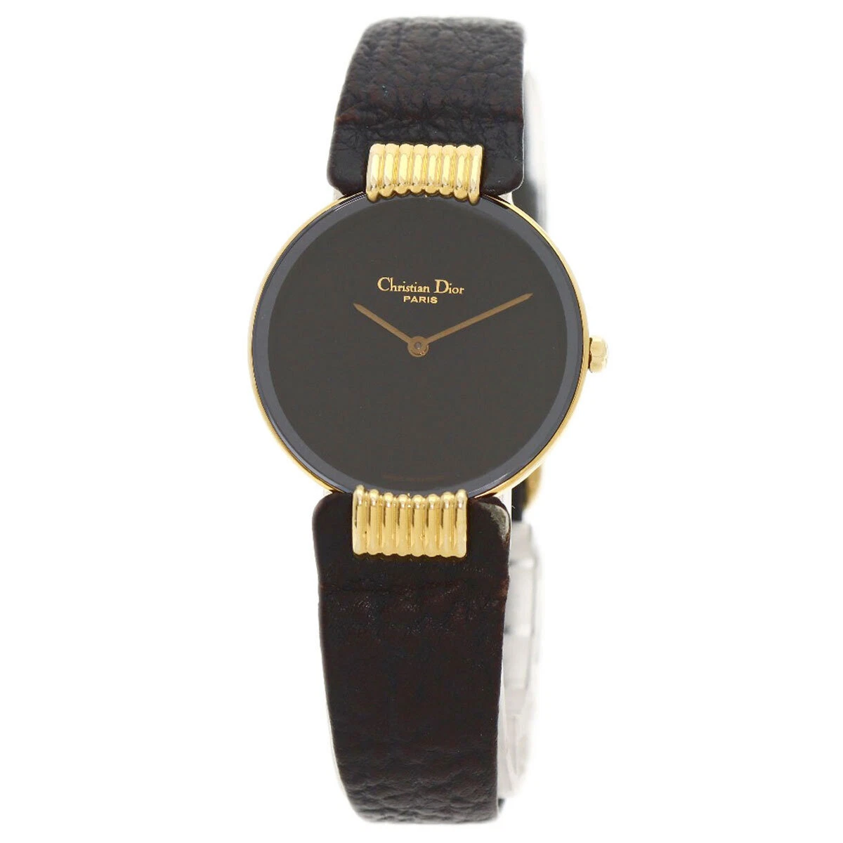 Montres femme CHRISTIAN DIOR Bakira 46,153 plaqué or/cuir