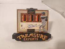 2016 Prime Cuts #246 Kelby Tomlinson Triple Relic Auto Rookie 12/25 SF Giants
