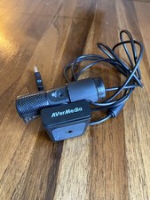AVerMedia Live Streamer Full HD 360  Swivel Webcam Build in Dual Mic