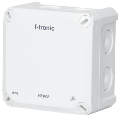 f-tronic FR-Abzweigkasten 85x85x54mm Durchstoßmembran