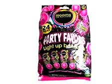 Illooms LED Balloons 24 Individual Balloons "Party Favors" Pink