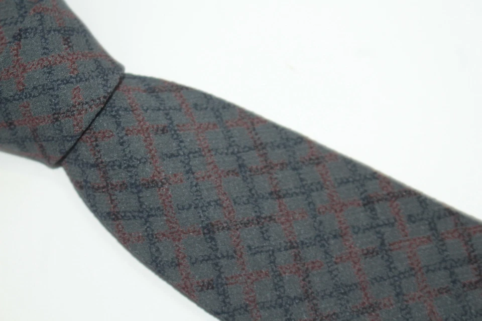 Corbata de seda KRIZIA hecha en Italia F69922 Foto 3 de 4