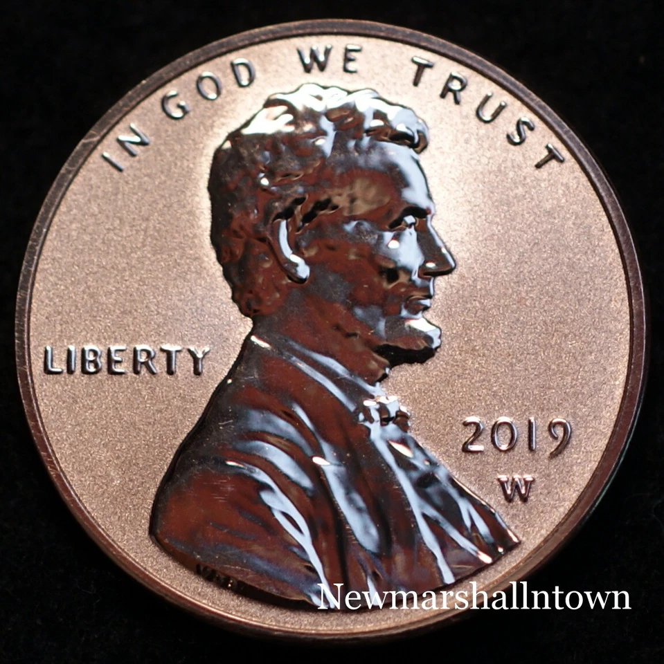 2019 W Lincoln Shield Reverse Mint Proof from US Mint Silver Proof Set - Image 2 of 2