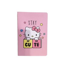Pink Hello Kitty stay cute notebook