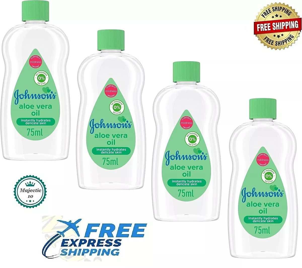 Baby oil aloe vera sales