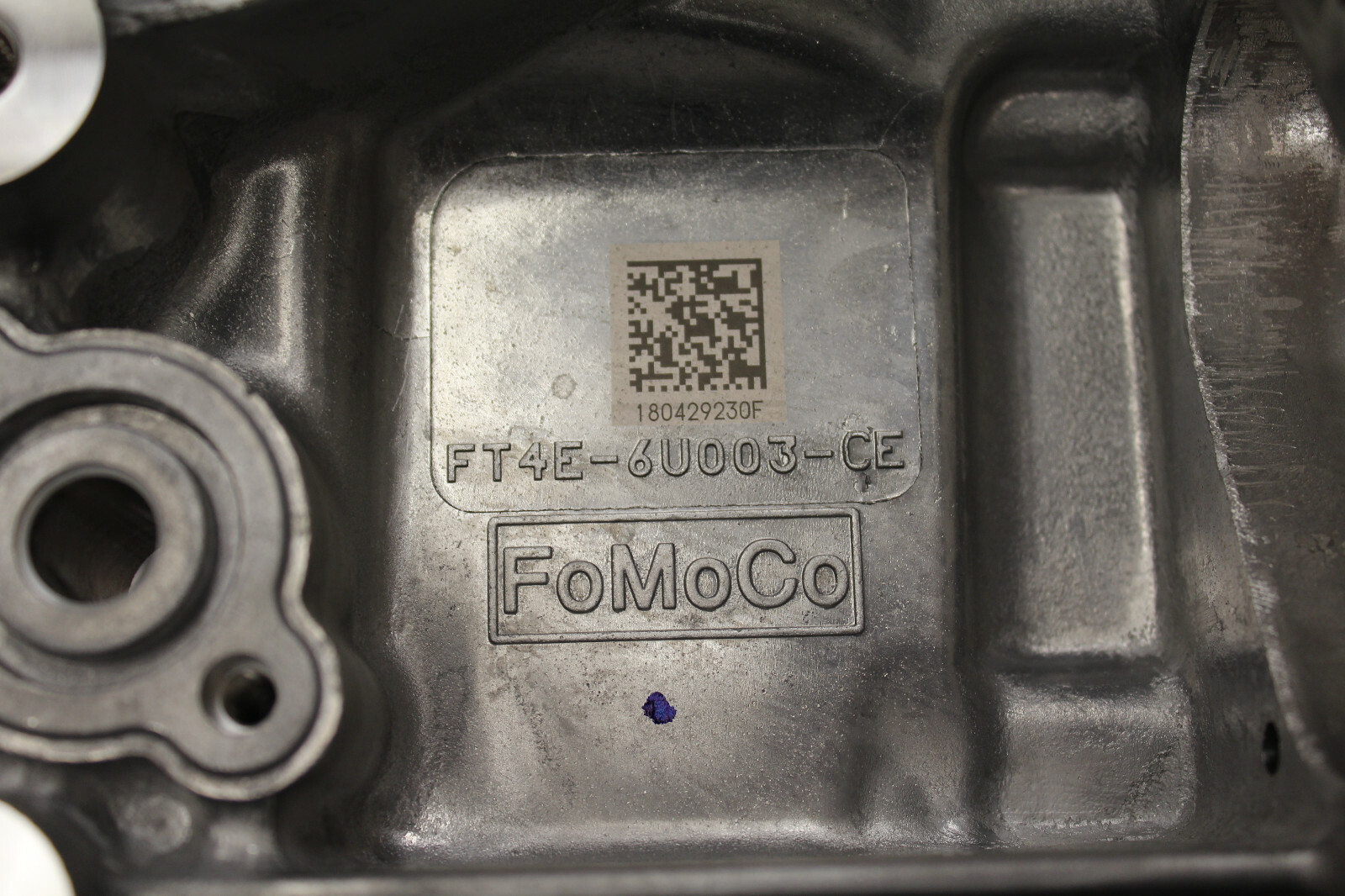 Upper Engine Oil Pan, Ford F150 Casting FL3Z6675A Part FT4E6U003