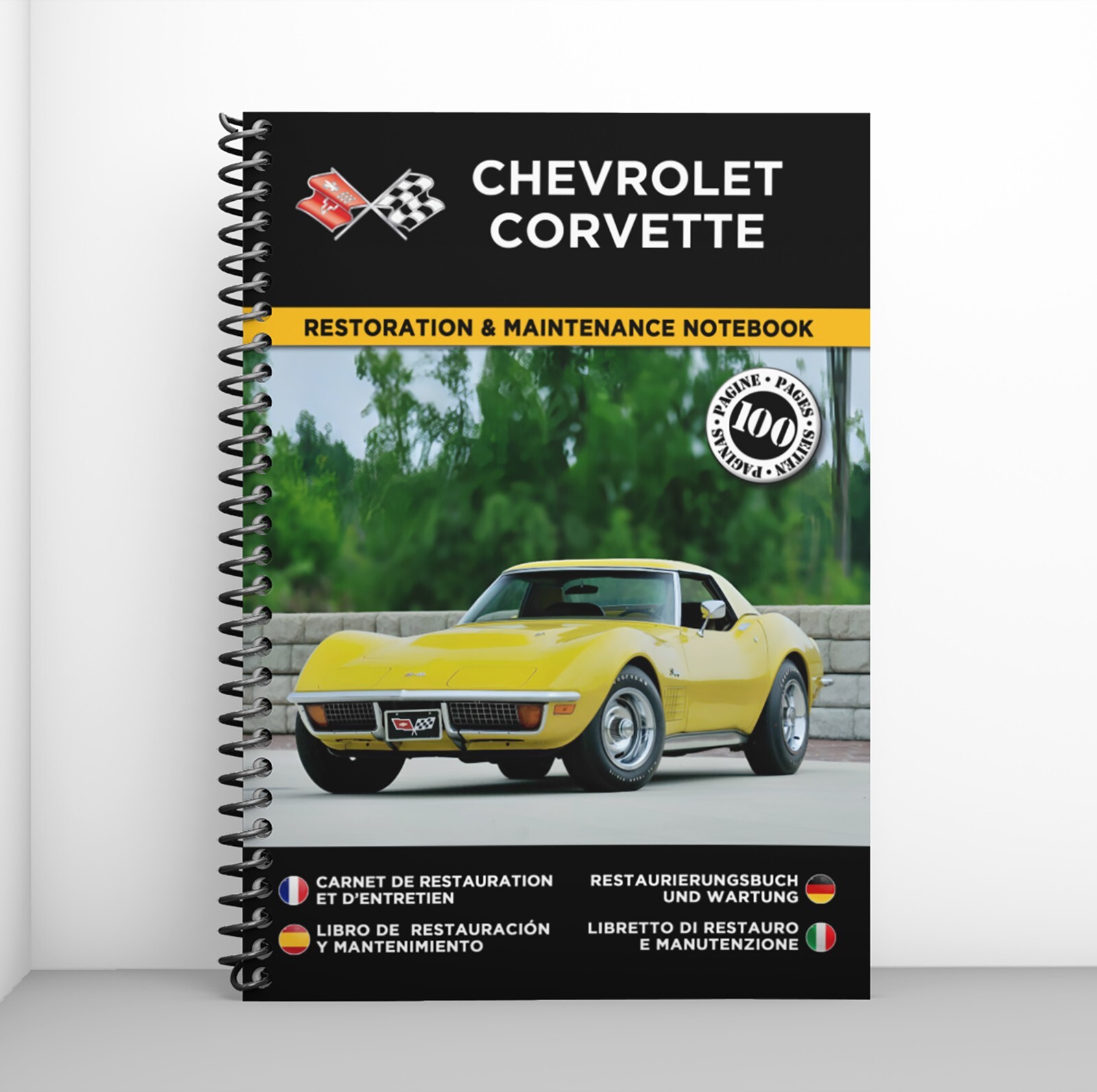 Livre de restauration Chevrolet Corvette pour organiser vos projets de mécanique