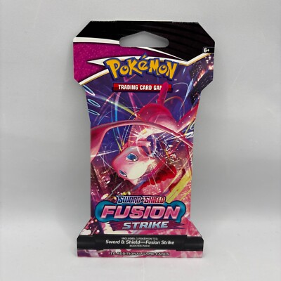 Pokemon TCG - SWSH Fusion Strike Sleeved Booster Pack (Random Art) -  New/Sealed | eBay
