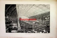 Machine Gallery, Exposition 1889? Paris, France, Book Illustration (Print), 1895