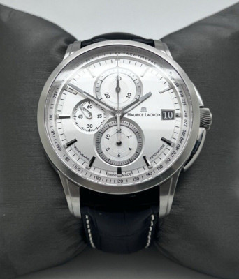 Maurice Lacroix Pontos Chronograph Ref. PT6128 - Automatic, 47mm, Leather Strap
