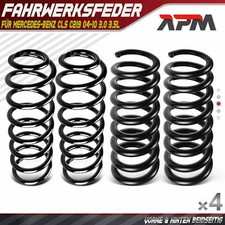 4x Federn Fahrwerksfeder Vorne Hinten für Mercedes-Benz CLS C219 04-10 3.0 3.5L