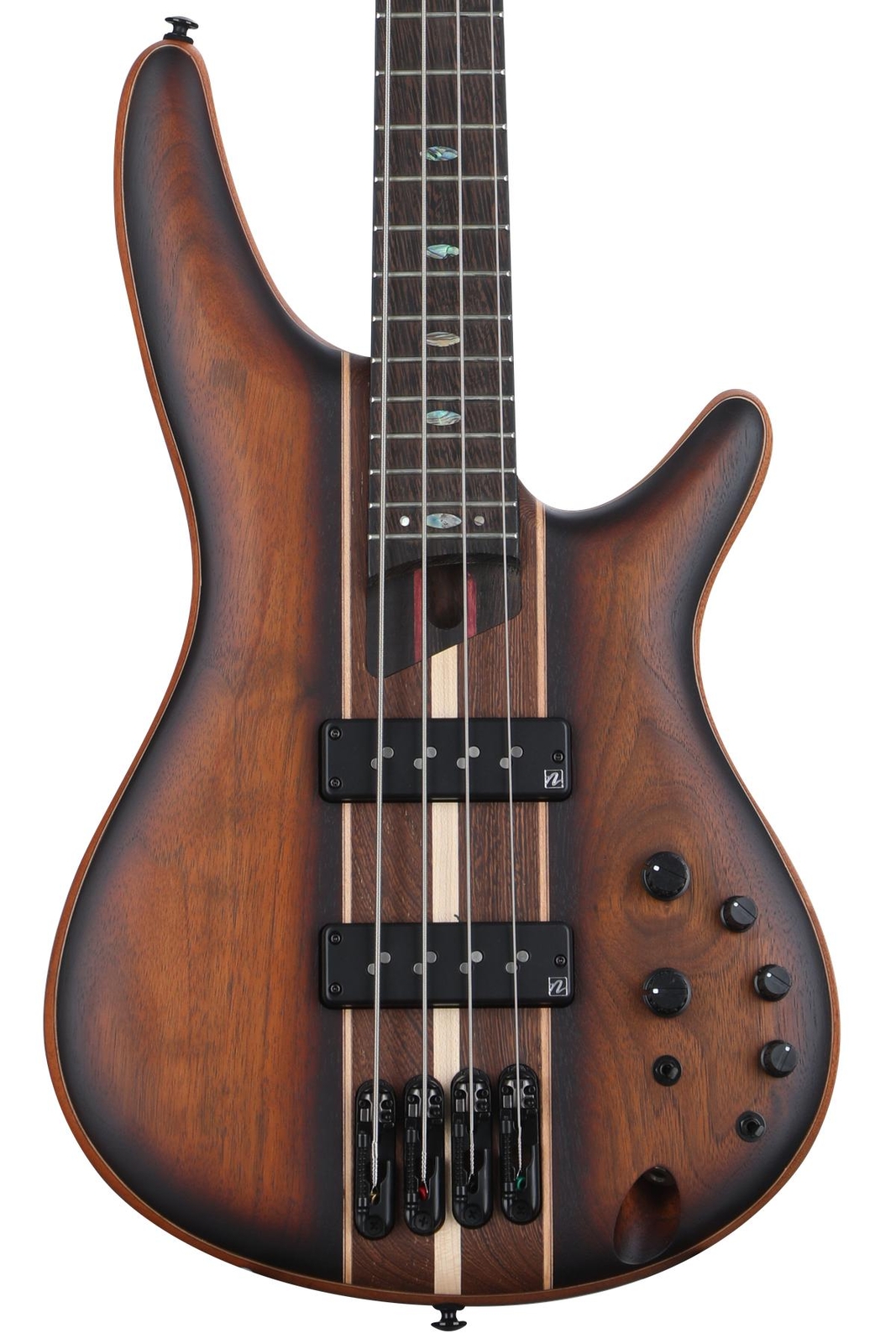 4-струнная бас-гитара Ibanez Premium SR1350B - Dual Mocha Burst Flat