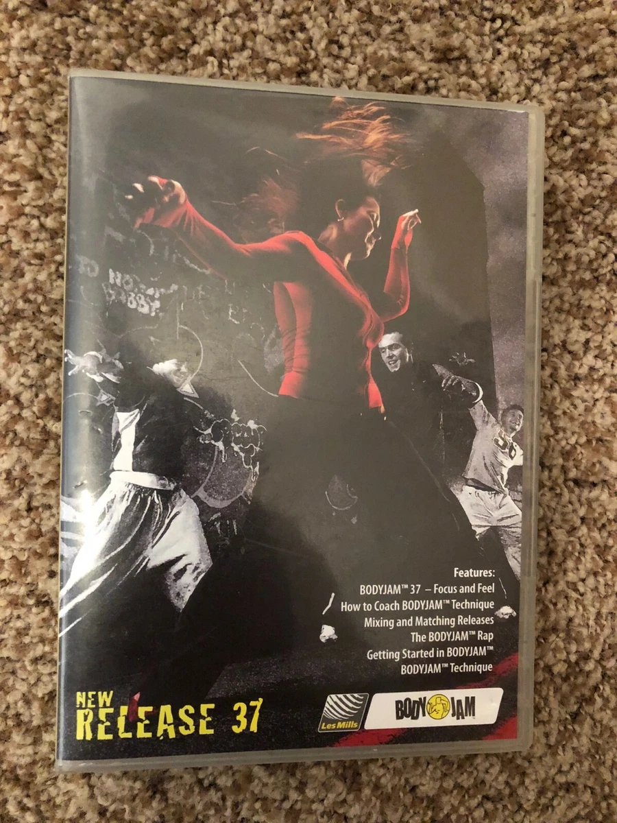 Les Mills BODYJAM 37 DVD, CD, NOTES body jam