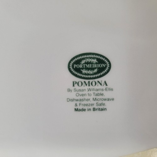 Set of 4 Pomona Portmeirion Dinner Plates ‘The Goddess Of Fruit’ 12.5in. - Picture 13 of 13