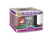 Pop Figura Disney Ultimate Princess The Litle Mermaid Ariel & Statua Eric Esclus