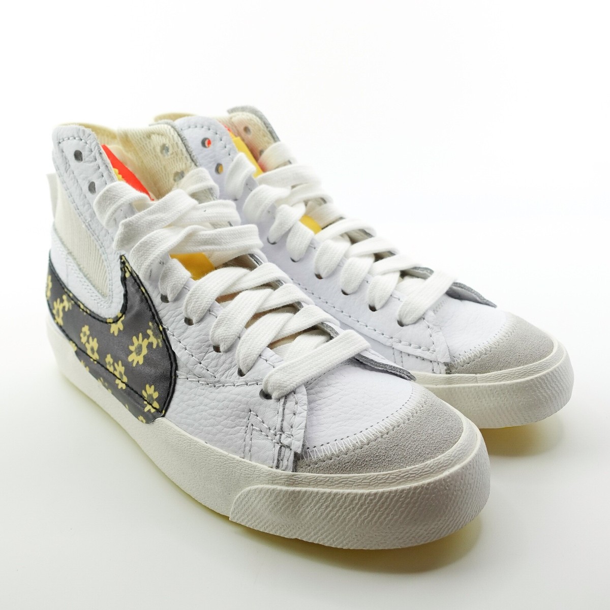 Nike Blazer Mid 77 Jumbo Floral White Sneakers Mens Size 9.5  display picture 2