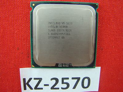 Intel Xeon 5120 SLAGD 1.86GHz/4MB/1066MHz FSB Sockel/Socket 771 CPU #KZ-2570