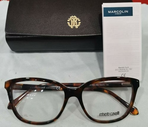 Occhiale da vista Roberto Cavalli Rc942 Elased  colore:052(tartarugato)calibro:53 | eBay
