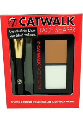 W7 Catwalk Face Shaper Set - Kontur - Highlight & Shape Gesichtswangen - Geschenkset