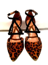Christian Siriano For  Payless Leopard Womens Heels Size 6