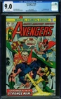 AVENGERS  #138  CGC NM9.0   HIGH GRADE!  Clean & Nice!! WHITE PAGES   4510103004