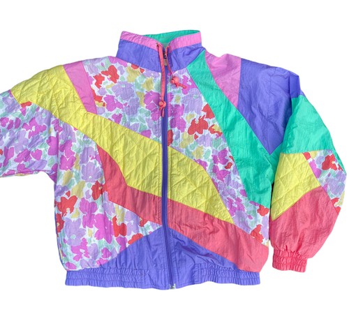 Multicolor Lined Windbreaker Jacket 