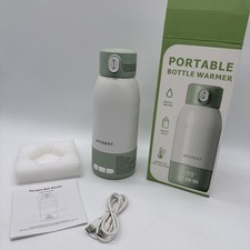 JIYUZEST Portable Bottle Warmer Travel 2 minutes Fast Heating