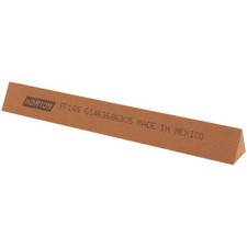 Norton 61463686305 6x3/4x3/4" India AO Triangular Abrasive Files Fine Grit 5 pk