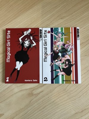 TOKYOPOP Magical Girl Site Manga Set Band 1 & 2 Deutsch Kentaro Sato Horror 2014