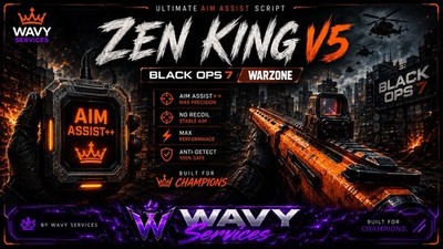 Cronus Zen Script   MEIN FAVORIT ! ZEN KING V5 STICKY AIM (Warzone / BO7)  