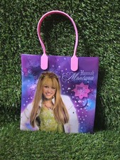NEW WITH TAG DISNEY MILEY CYRUS HANNA MONTANA GIFT BAG 7" X 8" X 3"