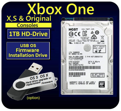 5/6に取りに来てくれる方のみ特価　XBOX ONE X HDDからSSD 1TBに換装済み 1TB Xbox One X,S & 1540 Internal Hard Drive Replacement Upgrade
