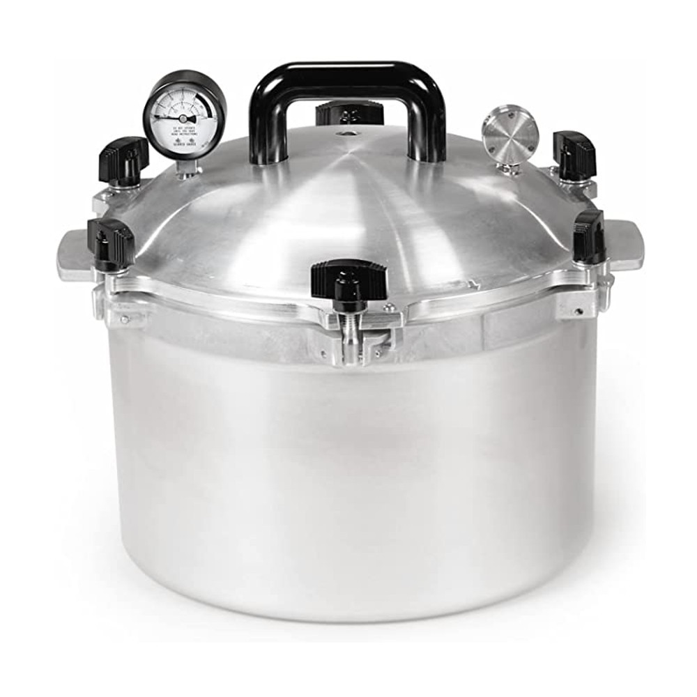 Canner For Home Stovetop Canning, Usa Made, 15.5 Qt