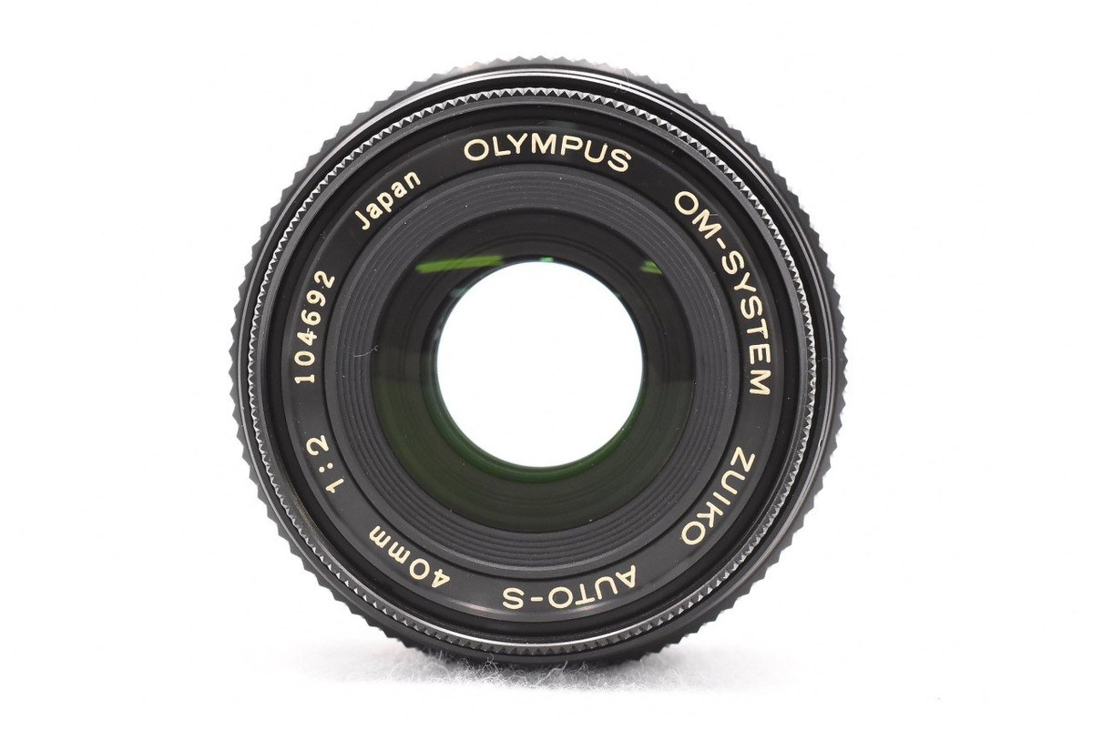 Olympus Om-System Zuiko Auto-S 40Mm F/2 Mf Lens F00979 | eBay