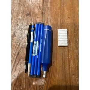 Staedtler Mars 780 Technical Pencil Lead Holder 2mm Lumograph Lead Eraser Set