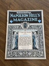 Napoleon Hill Think & Grow Rich Golden Rule Magazine MAY~ JUNE 1923 2 In 1 Issue