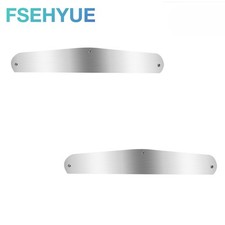 Pair For 24 Wide Mud Flaps Universal 24 X 4 Mud Flap Weight Chromed 3 Stud