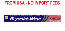 Reynolds Wrap Everyday Strength Aluminum Foil Roll, Freezer Safe and Grill Safe,
