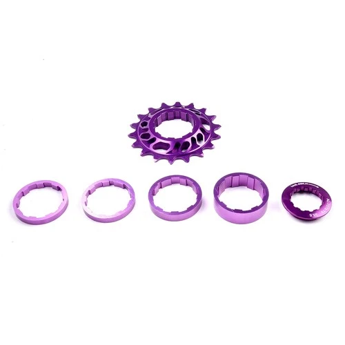 New Single Speed Flywheel Conversion Kit 18T Cassette Cog, Road Bike Sprocket