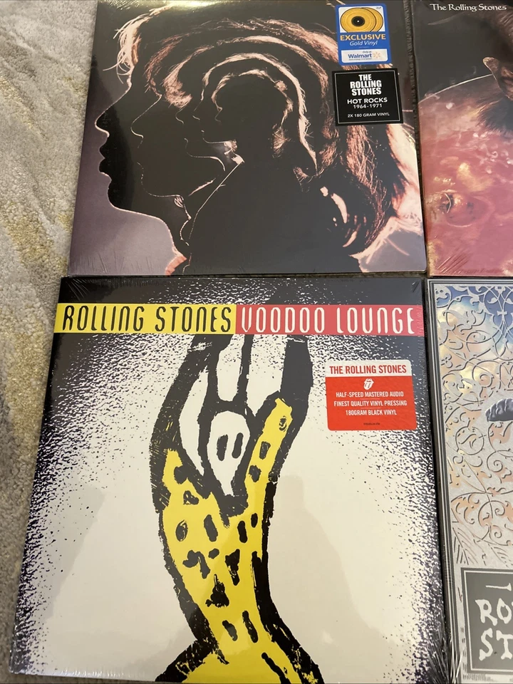 Rolling Stones - 5 Album Vinyl LP Lot - New Sealed 180g Hot Rocks, GOAT head - Image 2 of 4